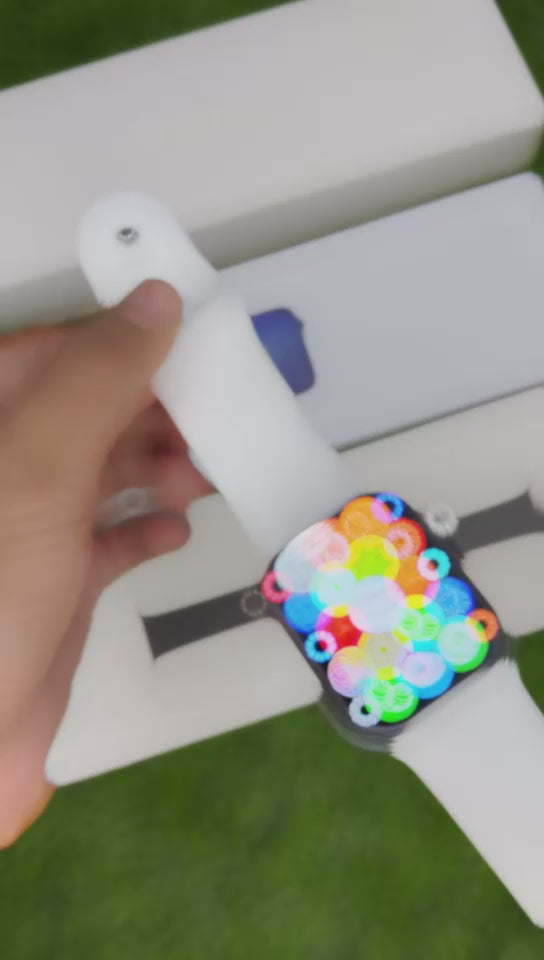 Series 9 Apple logo watch